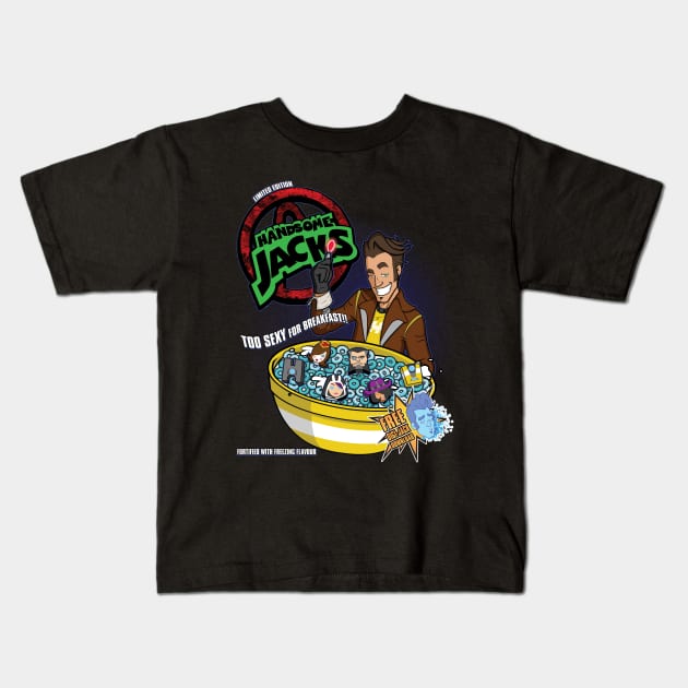 Handsome Jacks (Pre-Sequel Variant) Kids T-Shirt by Dudestream